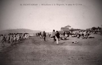 Centenaire _ Grande Guerre _ mitrailleurs à la plage