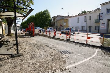 CADRE DE VIE_TRAVAUX_DEGAULLE_ROND_POINT_COMMISSARIAT