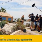 Tournage de "Demain Nous Appartient"
