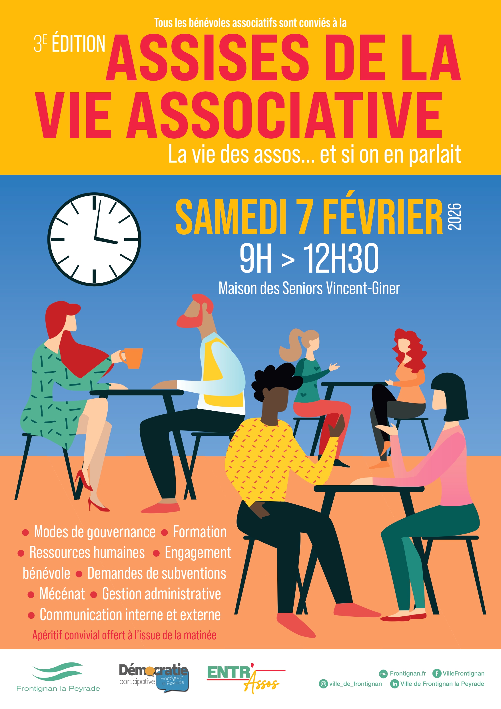 Troisième édition des assises de la vie associative - Frontignan la Peyrade