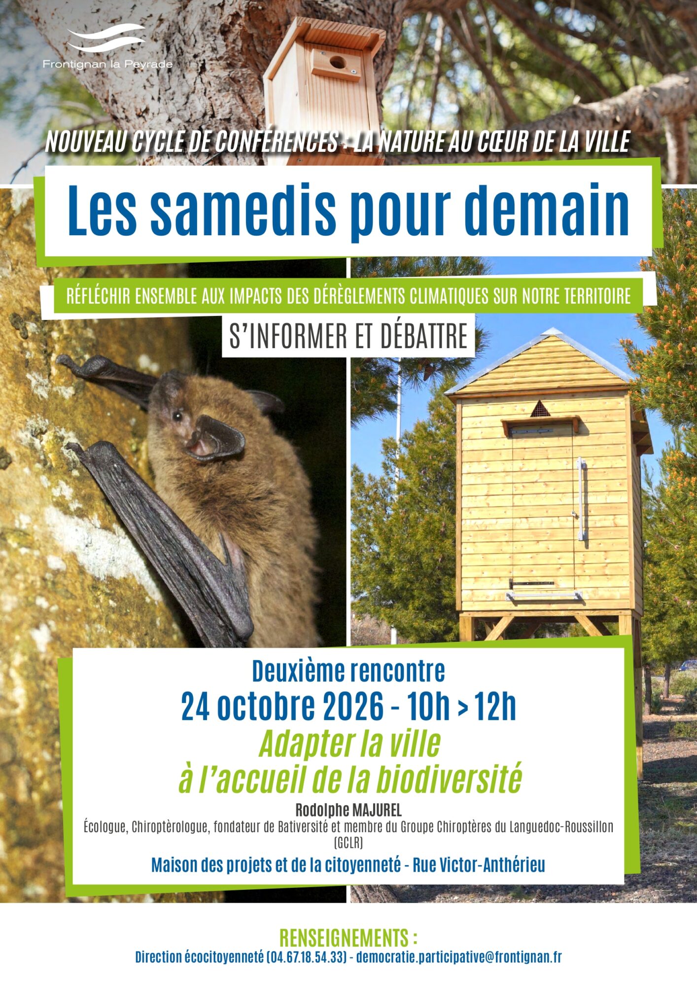 Les Samedis pour demain : prochain rendez-vous le 24 octobre
